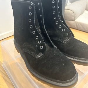 Doc Martens 11 suede boots